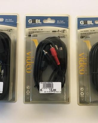 Cavi video Scart S-video / RCA nuovi e usati