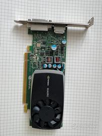 Scheda grafica video Nvidia quadro 600