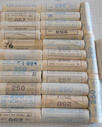 ITALIA REPUBBLICA 5 Lire DELFINO 26 ROTOLINI