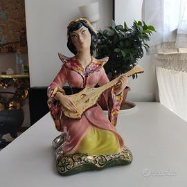 Statua Artenova Donna In Ceramica Anni '50