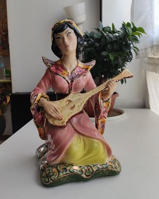 Statua Artenova Donna In Ceramica Anni '50