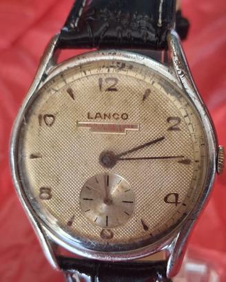 orologio da polso Vintage meccanico Lanco