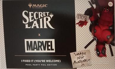 Secret Lair Deadpool Pool Party Foil