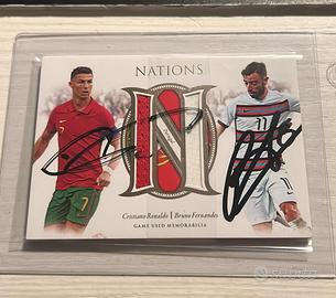 Double Autograph Ronaldo/Fernandes 35/35