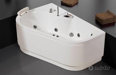 Vasca idromassaggio 8 getti  con rubinetteria