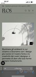 Flos lampada arco