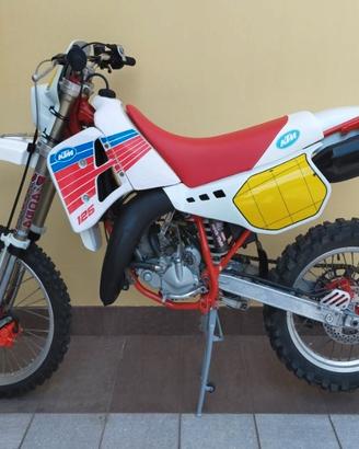 KTM GS 125 enduro 1990 epoca