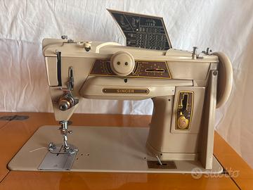 Macchina da cucire singer anni ‘50 con mobiletto