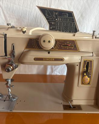 Macchina da cucire singer anni ‘50 con mobiletto