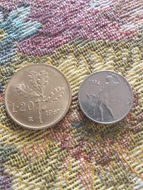Monete della lira.