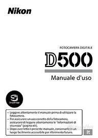 Libretto Nikon D500 5500 5600 Z50 I/II