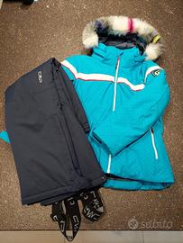 Giacca e Pantaloni sci 6 anni CMP
