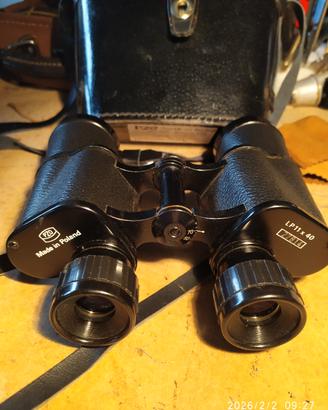 binocolo polacco  PZO.  11 X 40
