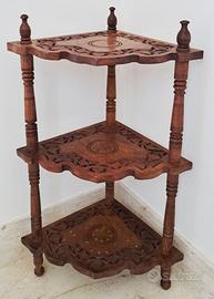 Angoliera etnica in legno