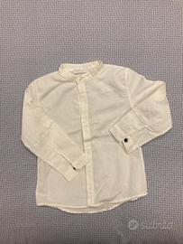 Camicia in morbido lino per bambino 12/18 mesi