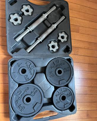 Set manubri regolabili