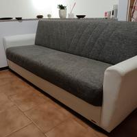 due divani gemelli ( letto e contenitore) 