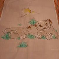 Tende per cameretta dipinte a mano