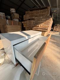 Cassettiera bianco lucido NUOVA