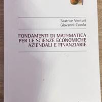 Fondamenti di matematica per le scienze economiche