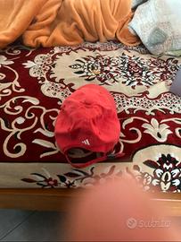 Cappellino adidas rosso originale