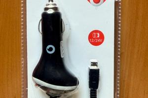 Caricabatterie auto micro USB vodafone 12/24V