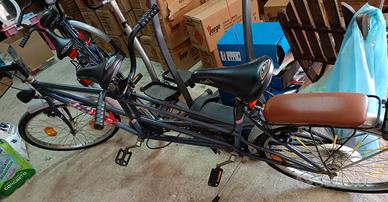 bicicletta 2 posti 
