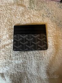 Goyard Saint Sulpice portacarte nero