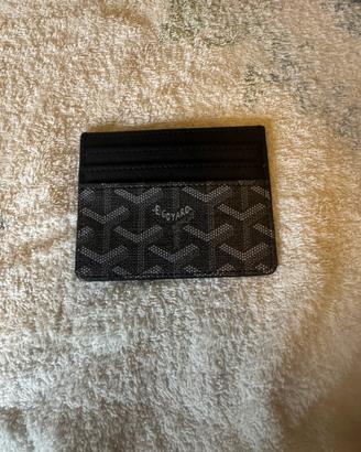 Goyard Saint Sulpice portacarte nero