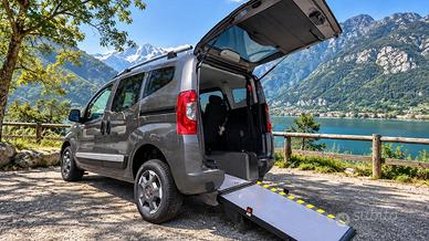 Fiat Qubo auto epr disabili con pianale ribassato