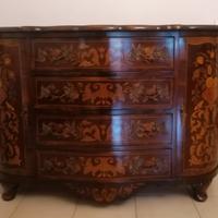 Mobile Anni 70 cassettiera cassettone como' 