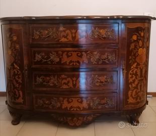 Mobile Anni 70 cassettiera cassettone como' 