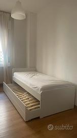 Struttura letto (2) singoli + Materasso