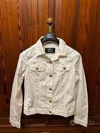 Giubbotto bianco jeans