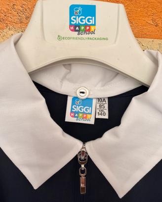 Grembiule NUOVO Siggi blu Roma con zip