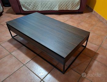 Tavolino da  salotto alzabile
