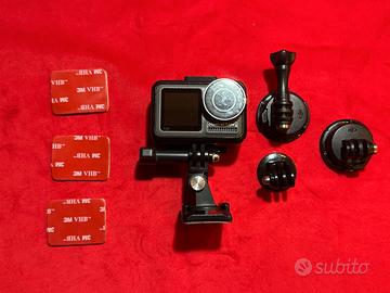 Fotocamera d'azione DJI Osmo action + accessori