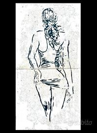 Quadro  in cemento,  per casa bar  ristorante