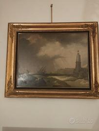 Olio su tela 800 Inglese