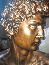 BUSTO DI DAVID IN BRONZO