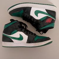 JORDAN 1 MID GREEN TOE (2019)