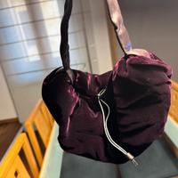 Pochette in velluto Jil Sander