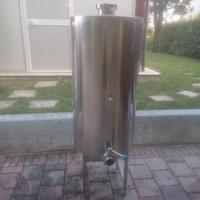 Serbatoio vino in acciaio inox