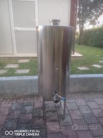 Serbatoio vino in acciaio inox