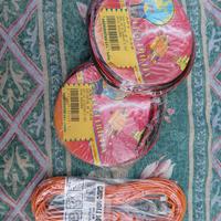 cavo piattina 2x0.50 24v rosso.nero