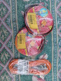 cavo piattina 2x0.50 24v rosso.nero