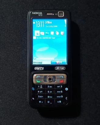 Nokia N73 Nero versione bluetooth e infrarossi 