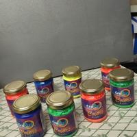 VASETTI ACRILICI FLOURECENTI  (S90408)