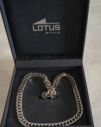 Collana in acciaio inox 55cm Lotus LS1939-1/1
