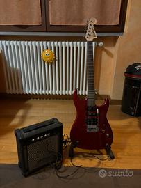 Chitarra eletrrica Washburn + Amplificatore